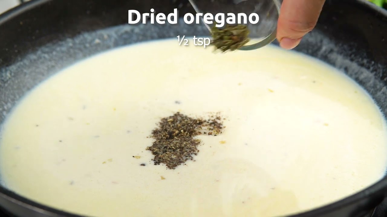 Easy Chicken Alfredo Penne Pasta Recipe