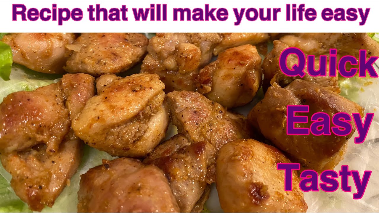 quick and easy recipe for dinner/chicken tikka pan style/ Pakistani recipe /Urdu hindi