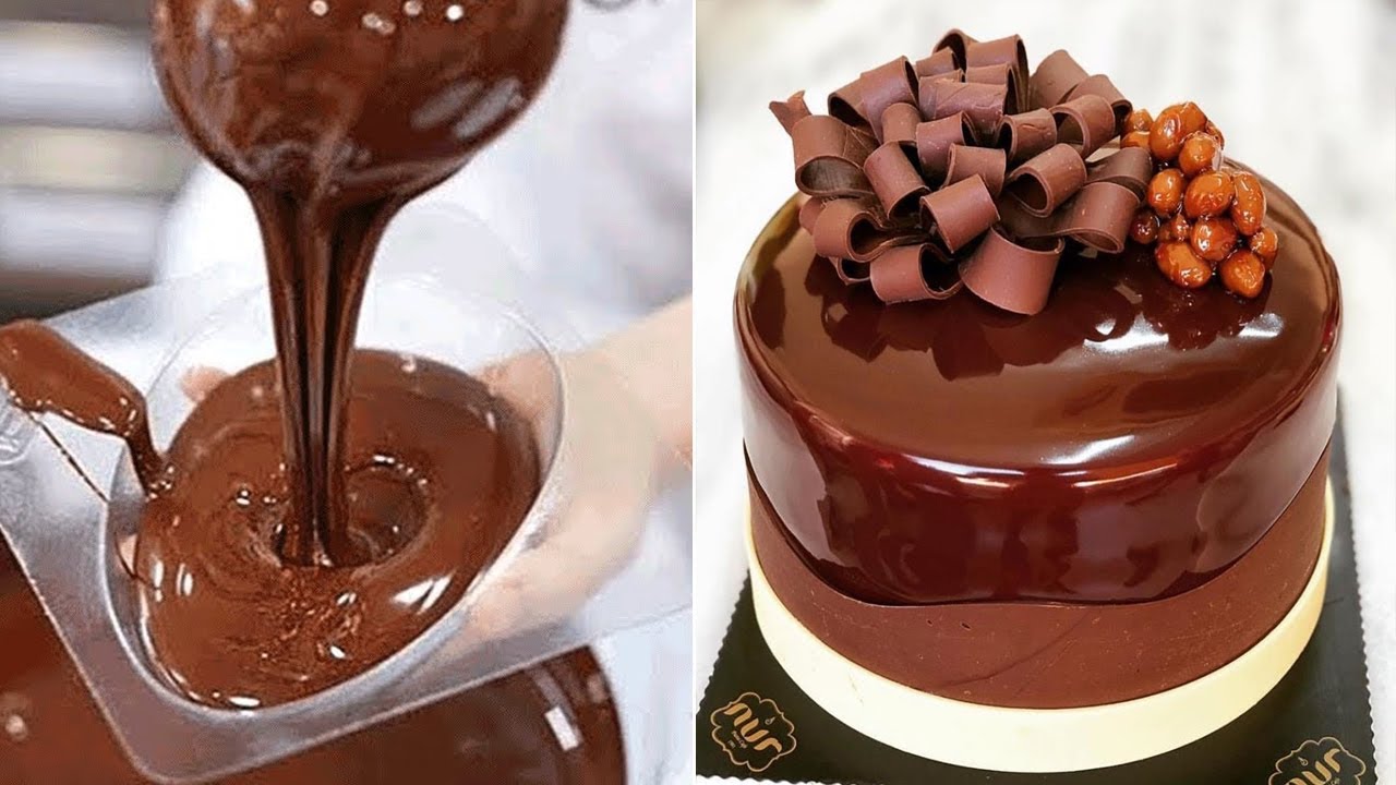 18+ Oddly Satisfying Chocolate Dessert Recipes From NUTELLA | Best Chocolate Cake Video