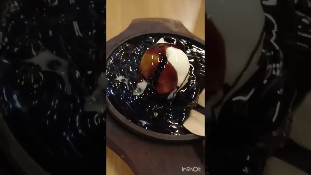 Delicious dessert Brownie with ice cream #hotchocolate#sizzlingbrownie #sunday #dessert#foodlover