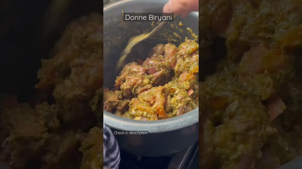 Donne Biryani / Quick Chicken Biryani Recipe / Easy Lunch Box #shorts #shortsvideo