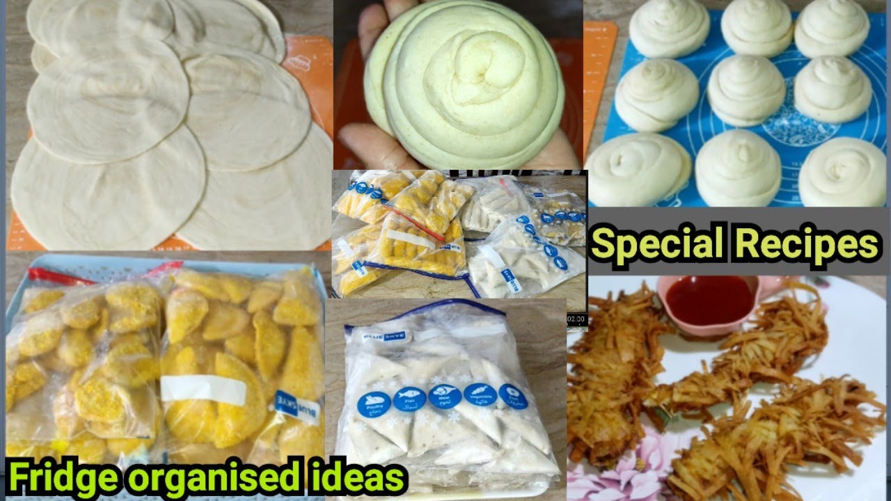 How i organize My Fridge for Ramadan 2023| Thread Chicken iftar Recipe|Frozen Paratha Ramzan Special