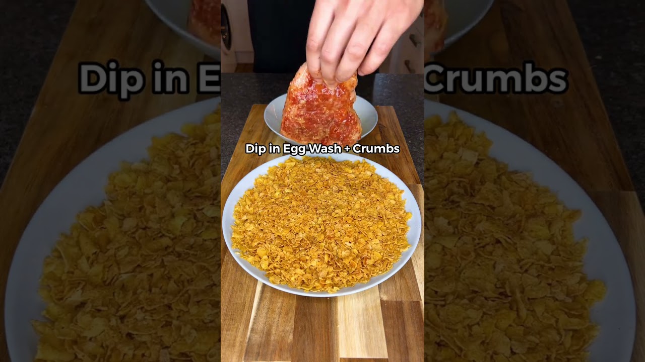 High Protein Korean Fried Chicken Burger! With 47g of Protein #recipe #foodie #koreanfood #fatloss