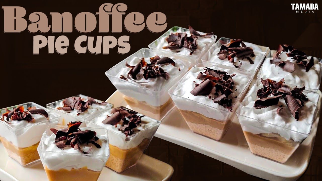 Easy And Delicious Banoffee Pie Cup | Easy Dessert Recipe | No Condensed Milk
