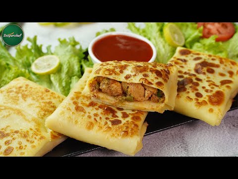 Delicious Chicken Tikka Crepes: A Fusion Twist on a Classic Dish (Iftar Special Recipe)