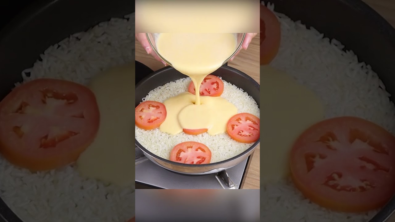 If you have eggs, rice and tomatoes at home, make this recipe.