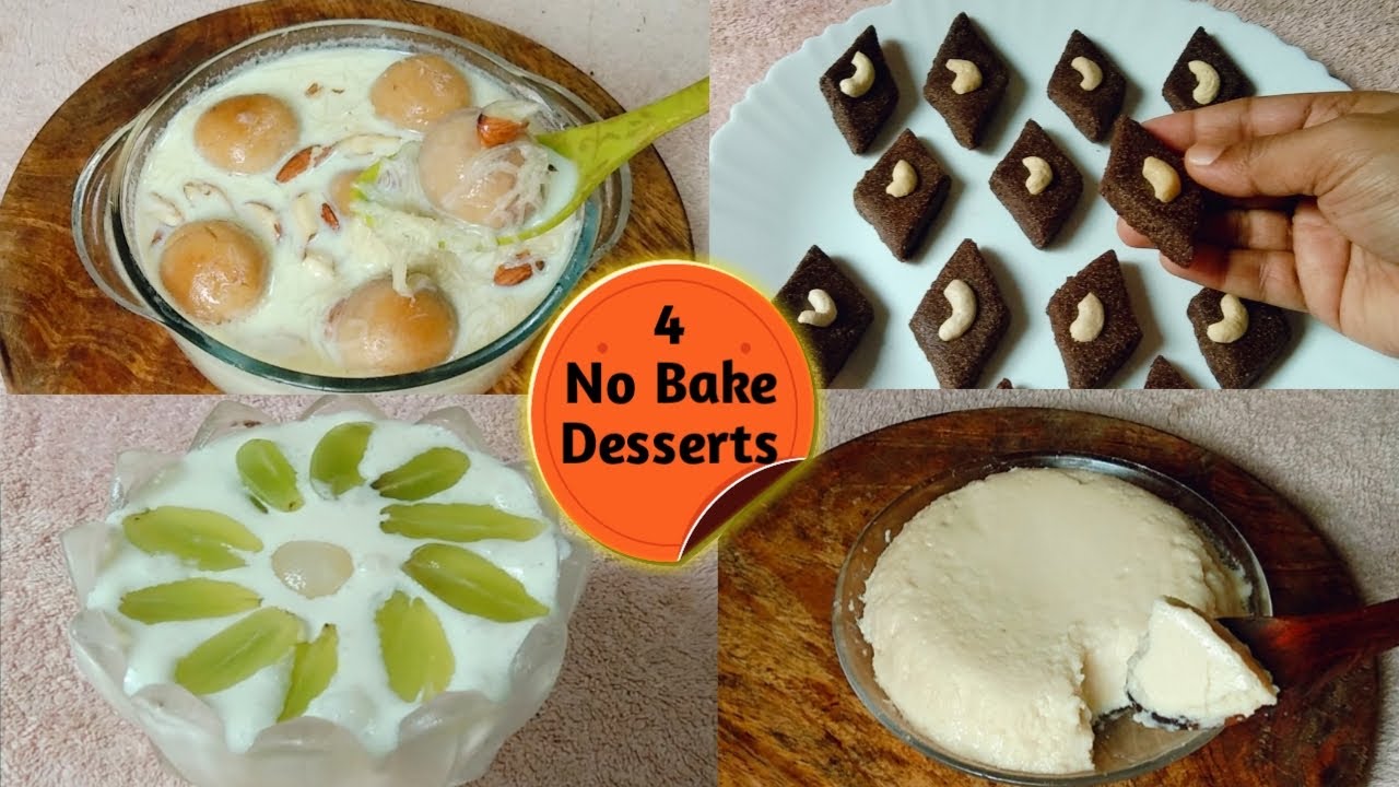 Easy No Bake Last Minute Dessert Recipe | No Egg, No Whipping Cream, No Flour