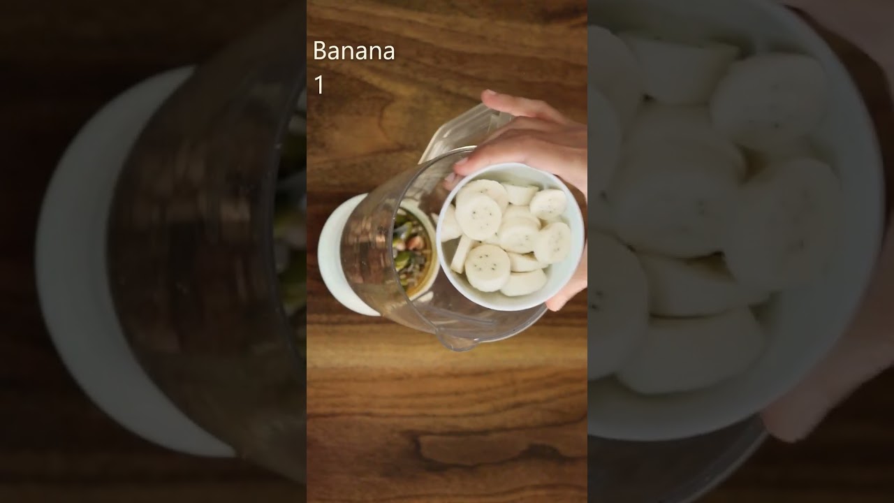 Biotin rich smoothie recipe || Biotin smoothie recipe || Breakfast smoothie recipe