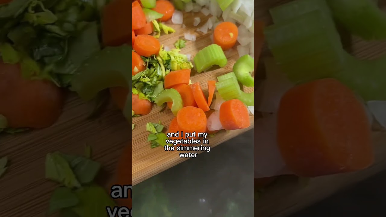 Simple homemade chicken soup recipe #chickensoup #recipe #homemade