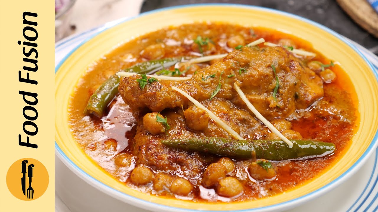 Tandoori Chicken Cholay Ramadan Special Recipe by Food Fusion