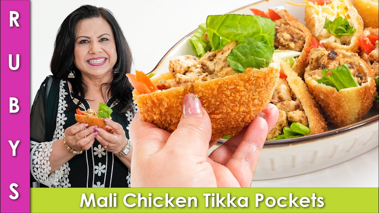 Malai Chicken Tikka Pockets Iftar Special Ramadan 2023 Recipe in Urdu Hindi – RKK