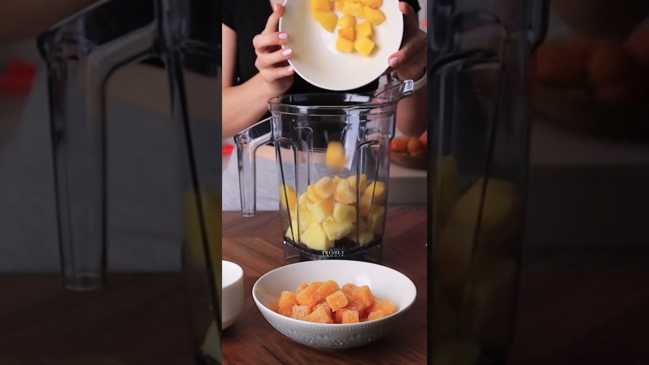 Passion fruit smoothie bowl recipe #shorts