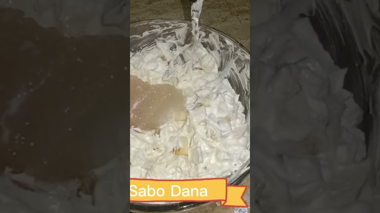 Cream Ka Meetha – 5 Minute Dessert Recipe No Cooking By KitChEn JouRney & Vlogs