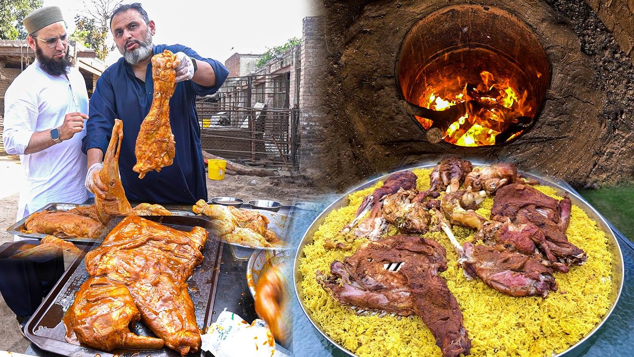 Amazing Khadda Platter Recipe | Live Cooking in Khadda | Beef, Mutton, Chicken Rice