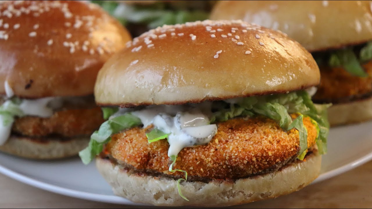 Try This Amazing Homemade Chicken Burger – Is It Better Than McChicken?? – Airfryer Recipes