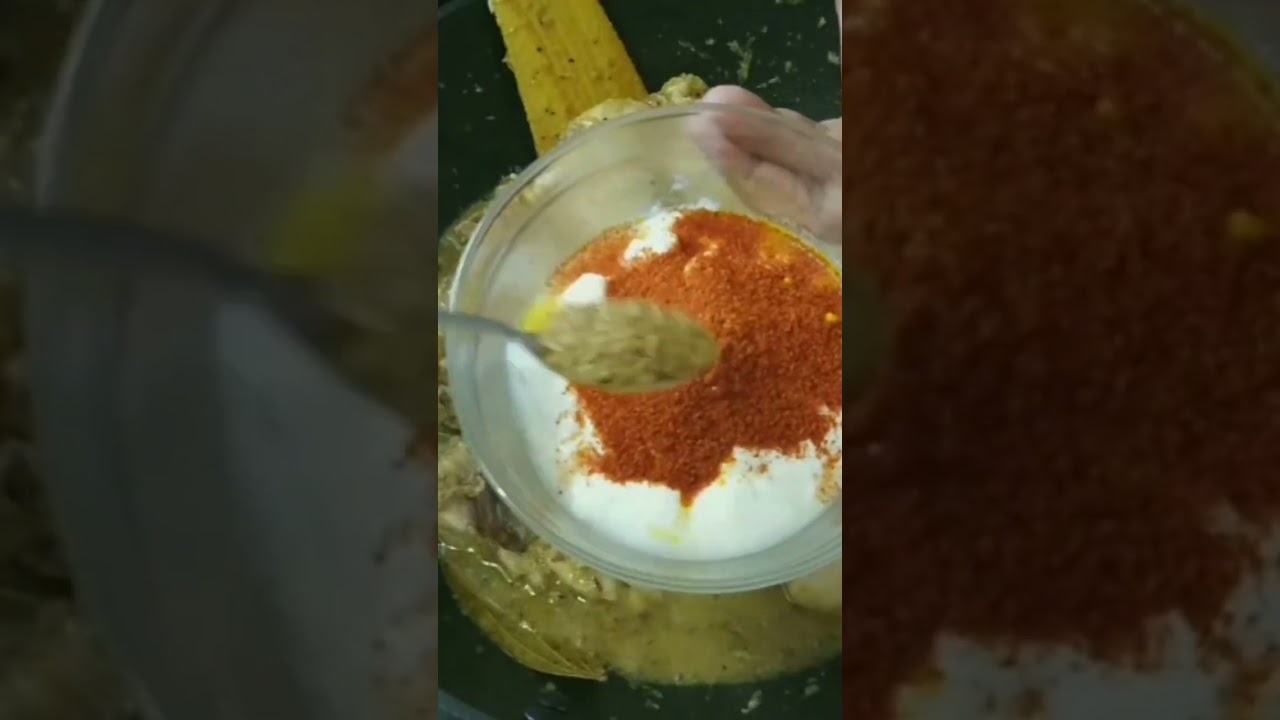 mughlai chicken korma #shorts #viral #shortcooking