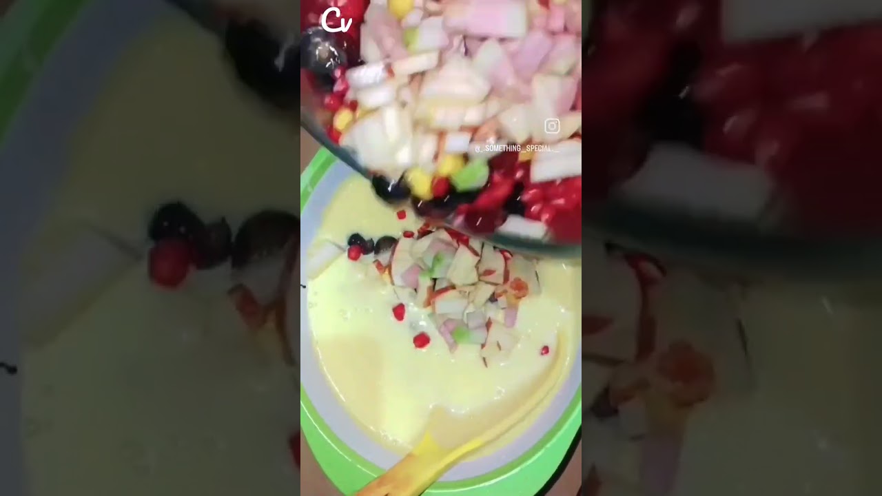 custard fruit salad/fruitsslad#food#shorts.  #salad #saladrecipe #fruitsalad  #dessert recipes#shots