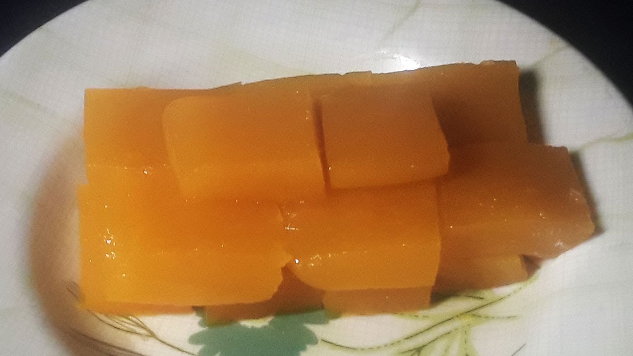 Sweet Mango Corn Flour Pudding / Dinner Recipes / Corn Recipes /Dessert Recipes/Mango Recipes 1452