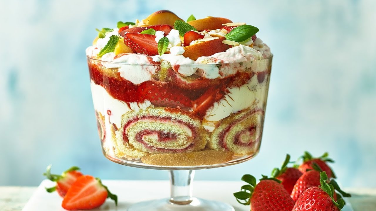 Swiss roll trifle || ramadan dessert recipes|| dessert recipes |ramadan recipes | recipe day 13