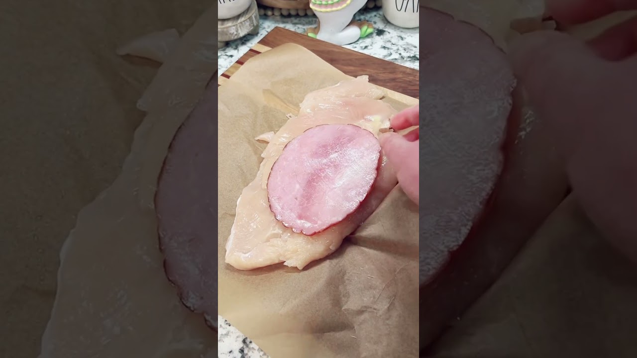 Chicken cordon bleu recipe #chickenrecipes #easyrecipe #whatsfordinner #chickendinner #dinnerideas