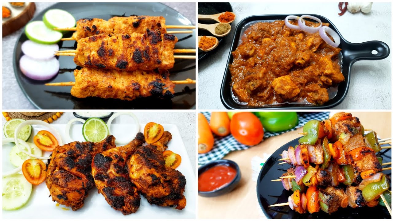 4 Ramadan Special Recipes || Chicken Recipes For Iftar || Party Food Menu || 4 Ways To Cook Chicken