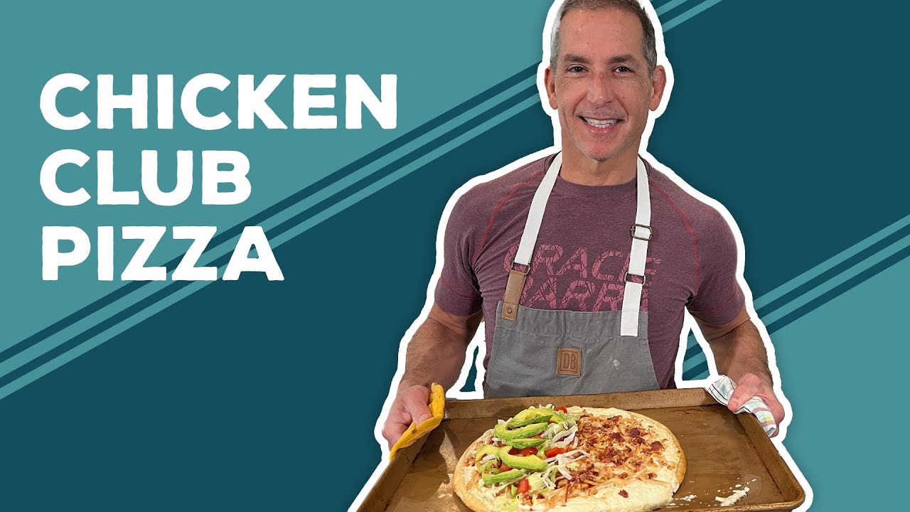 Love & Best Dishes: Chicken Club Pizza Recipe | Chicken Recipes for Dinner Easy