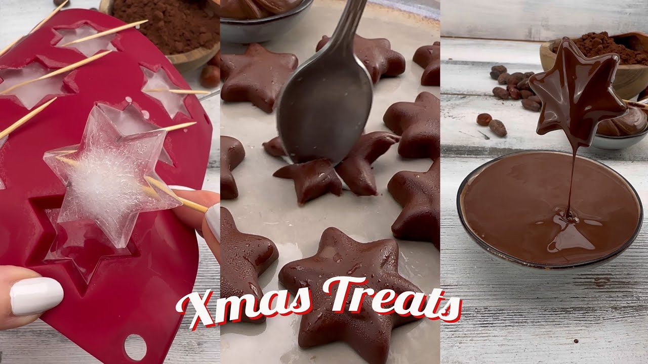 Chocolate star jelly – Jello Star dessert – foodiebeats tiktok short video – fun for kids