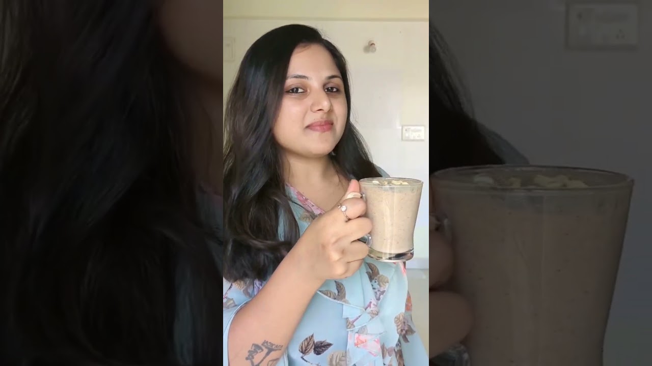 Strawberry Banana Smoothie  #shorts #smoothierecipe