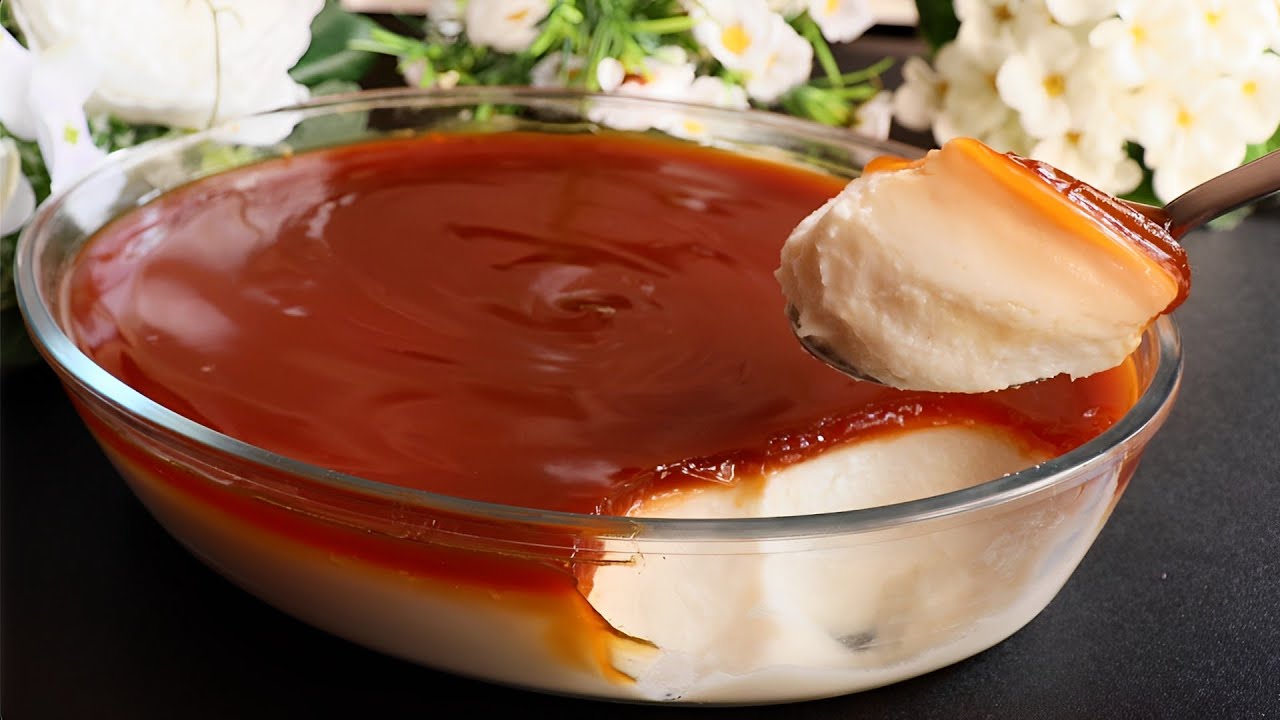 Incredible creamy dessert in 5 minutes, no oven! no condensed milk, no gelatin! melts in your mouth!