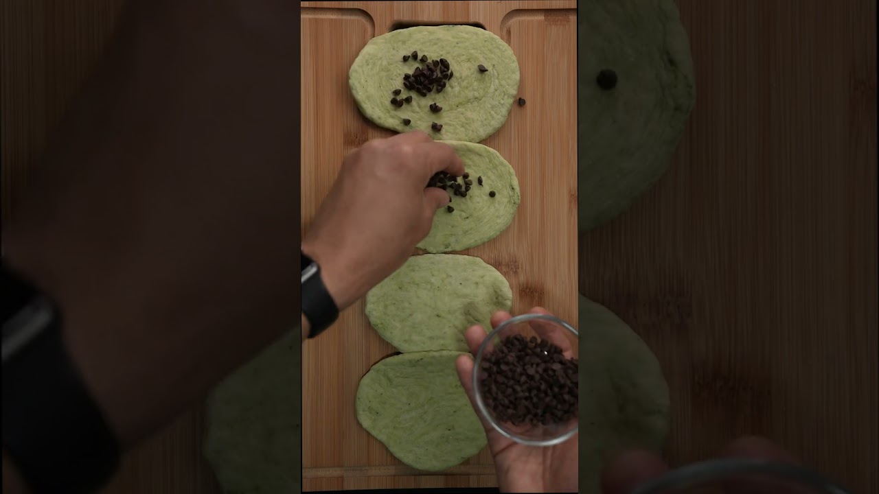 Matcha Bagel for Dessert (Or Breakfast)