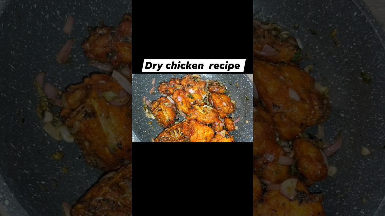 how to make dry chicken #shorts #short #youtubeshorts #recipe