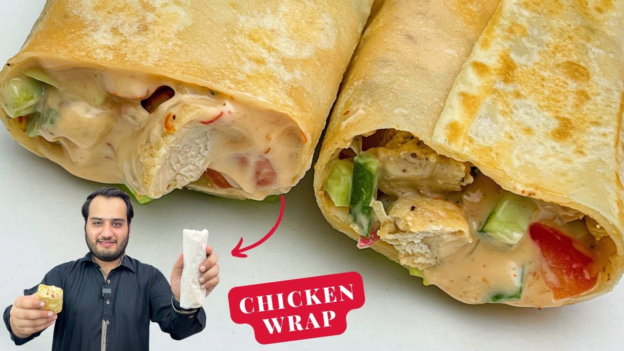 Chicken Wrap Using Roll Patti – Ramzan Special Quick and Easy Recipe