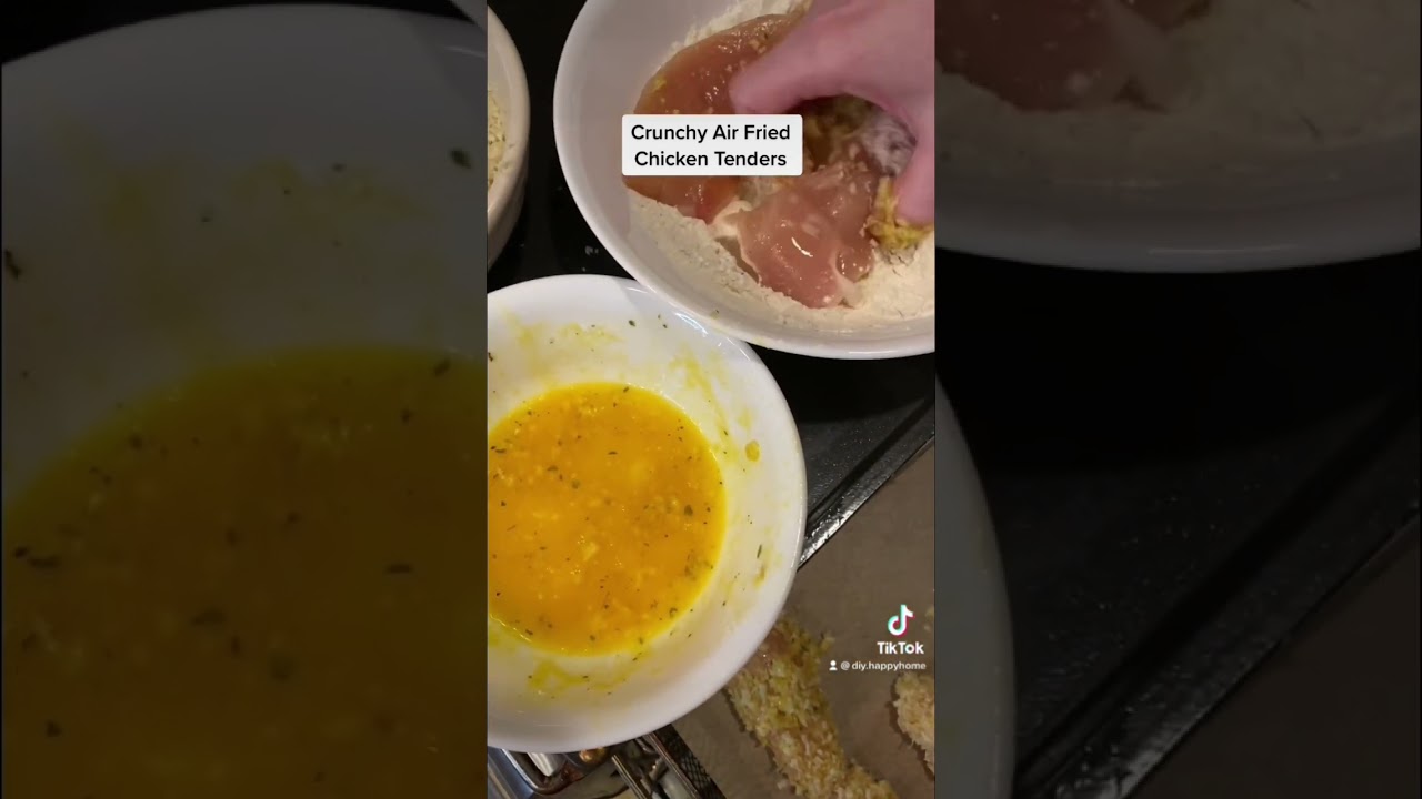 Crunchy Air Fried Chicken Tenders