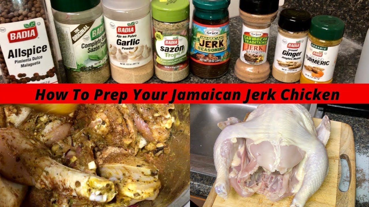 How to Season the Best Jamaican Jerk Chicken! Jerk recipe