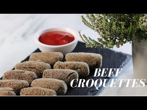 Goan Beef Croquettes – YouTube  Easy & Tasty Goan Snack Recipe #croquettes #beefcroquettes