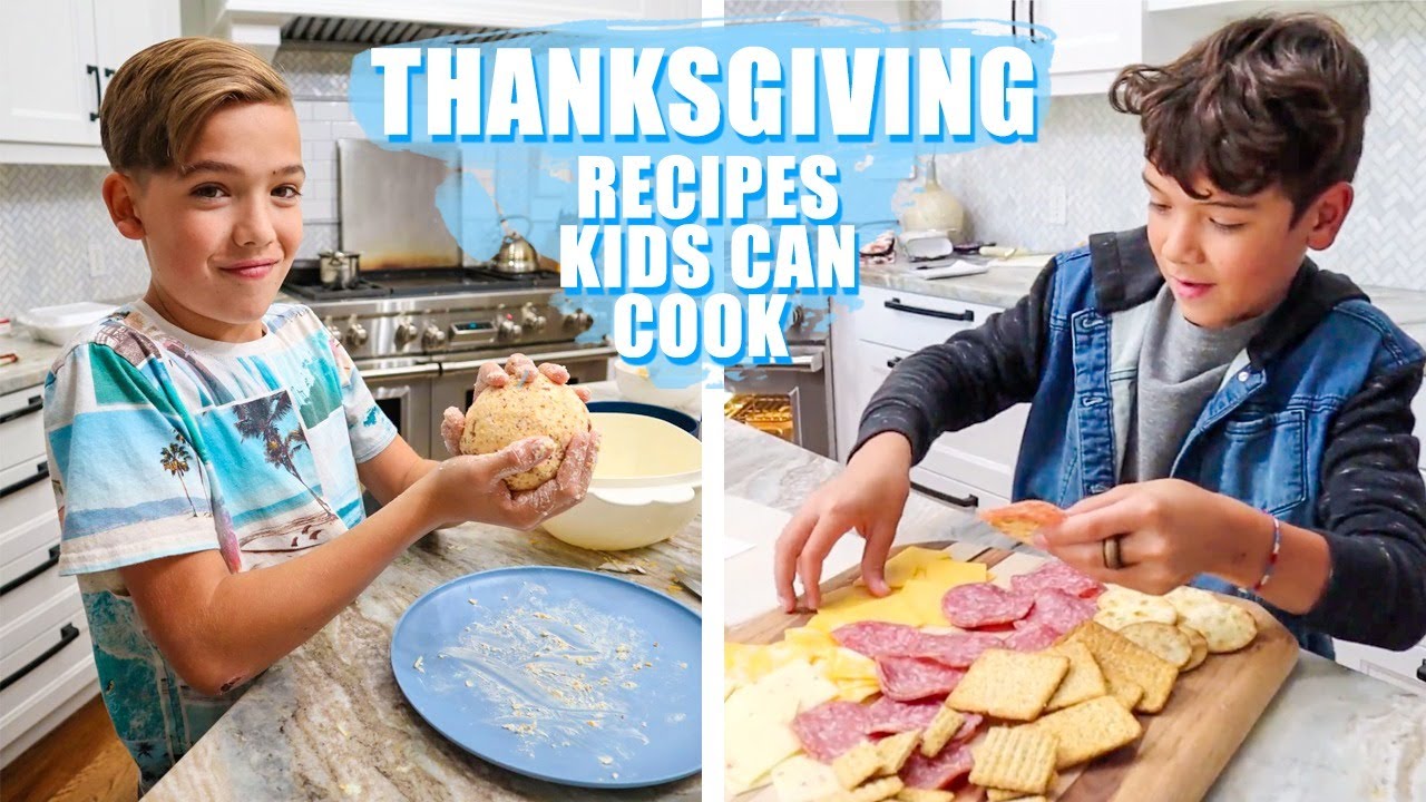Thanksgiving recipes kids can cook