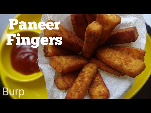 Paneer Fingers | Your Kids will love it | Quick snacks recipe