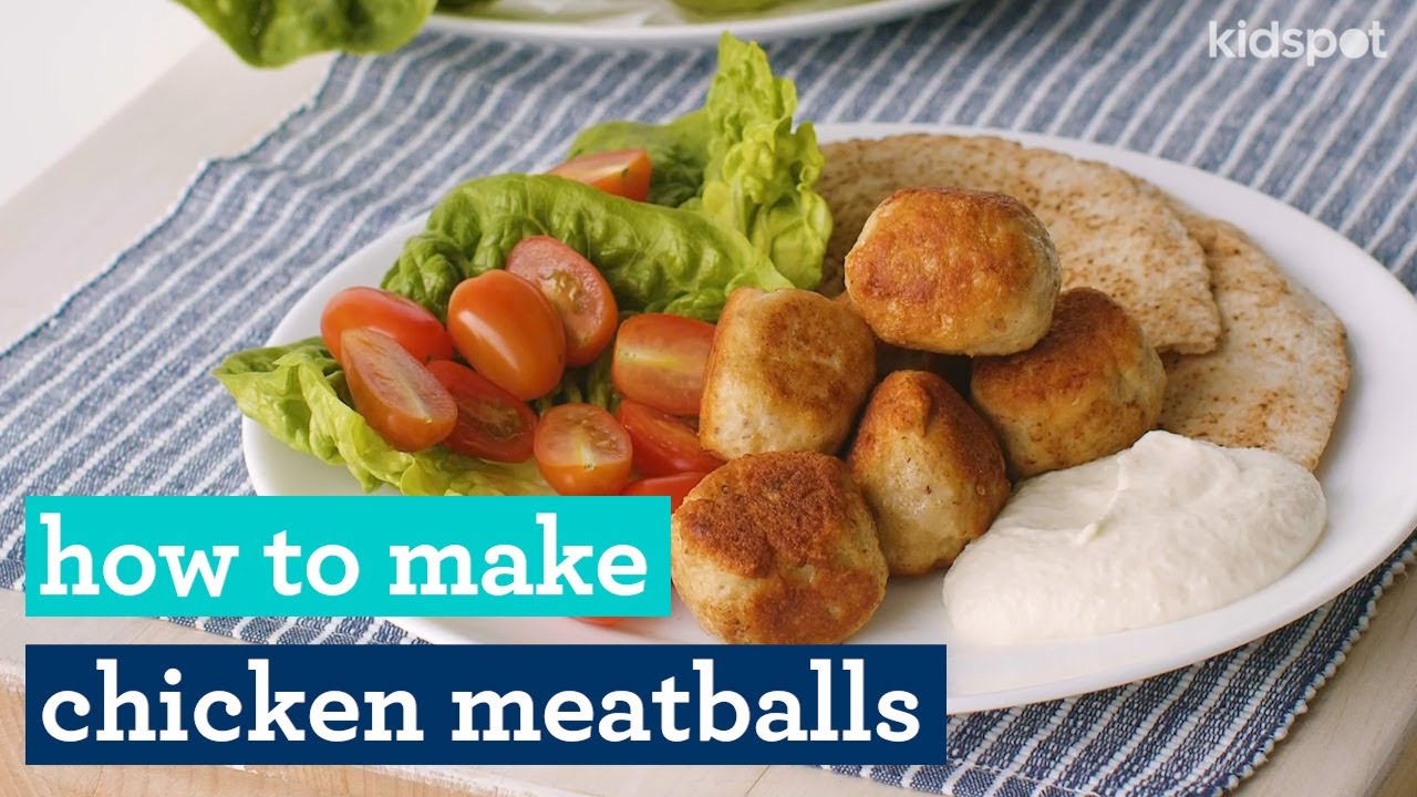 Chicken Meatballs | Easy Kids Recipes | Kidspot