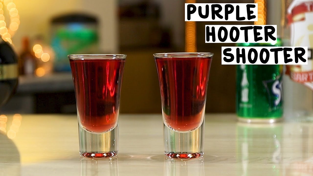 Purple Hooter Shooter – Tipsy Bartender