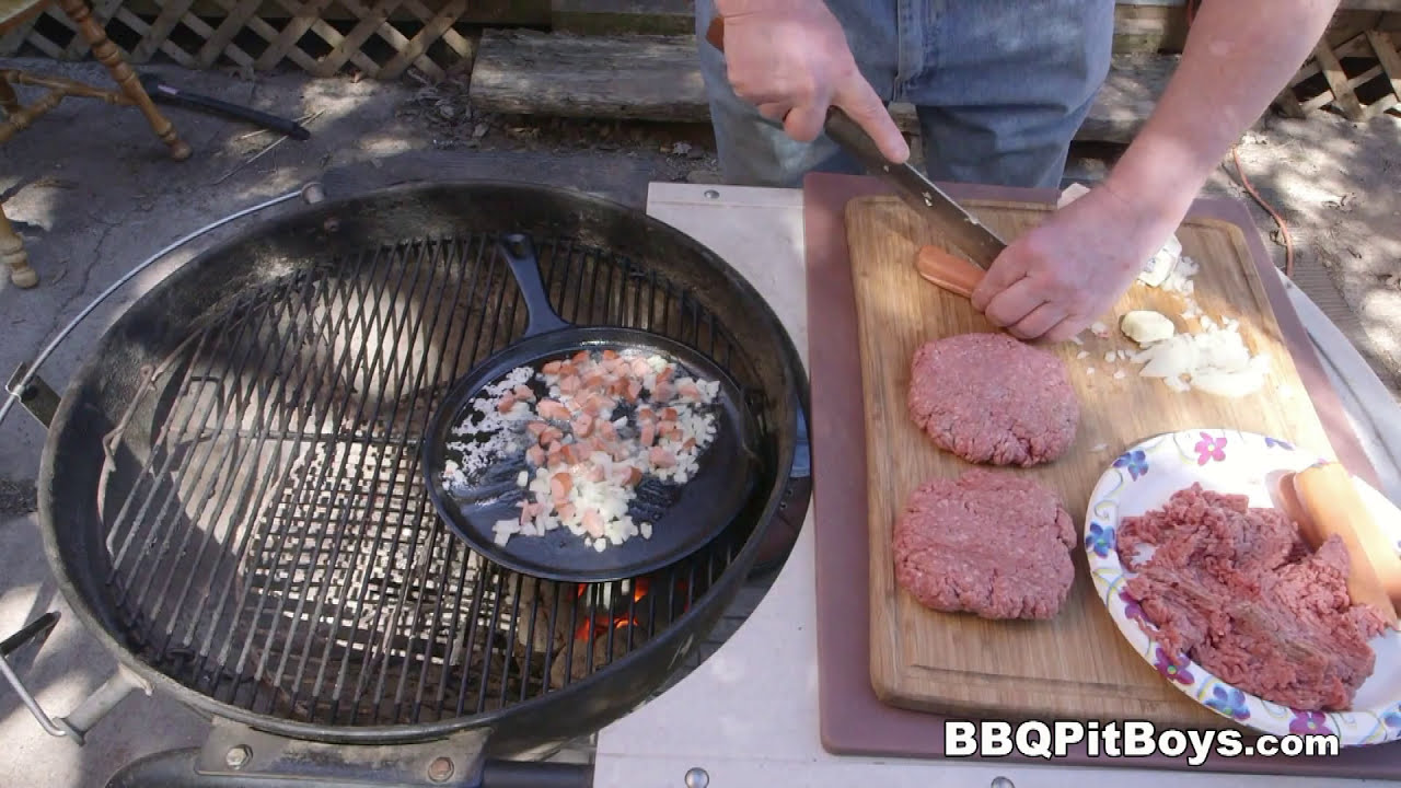 Dog Burgers by the BBQ Pit Boys
