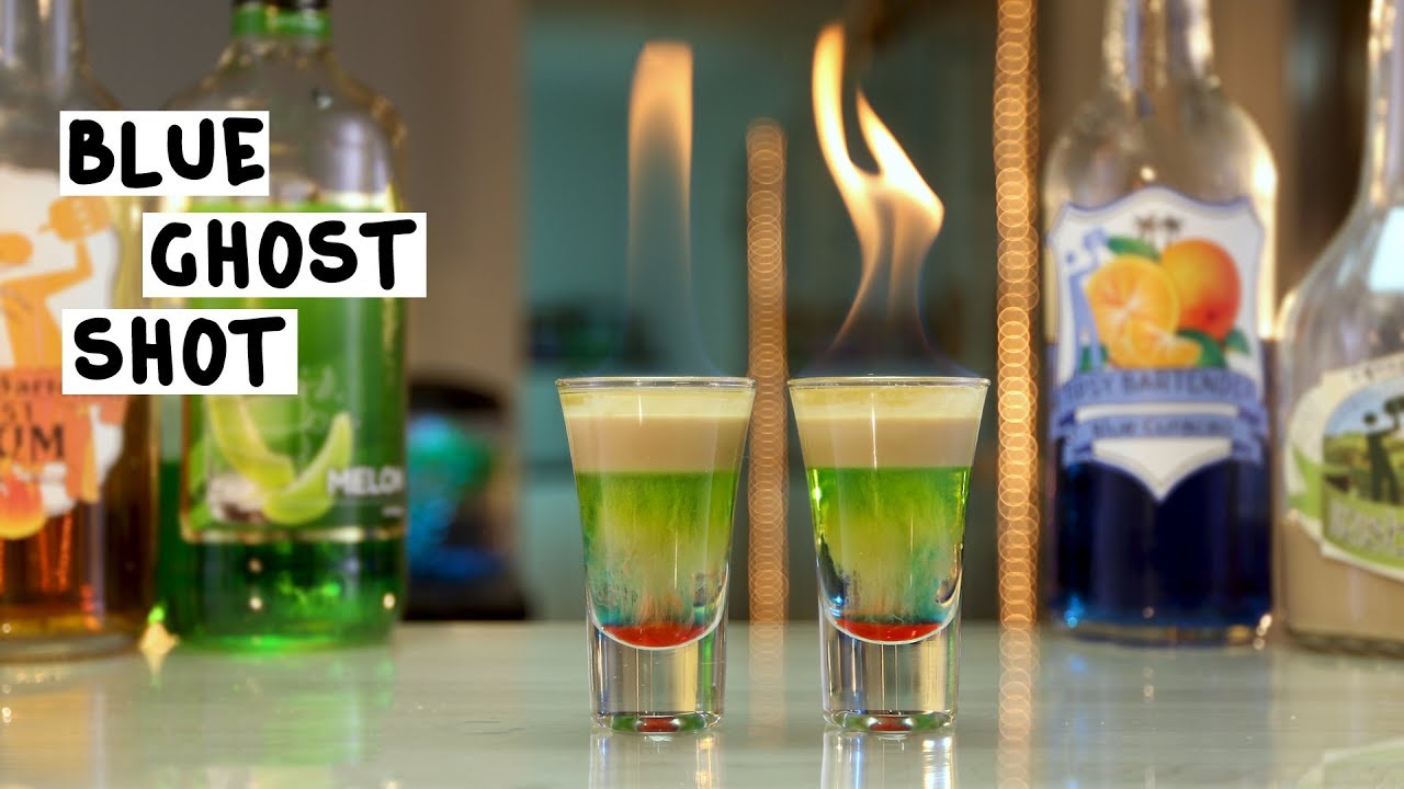 Blue Ghost Shot – Tipsy Bartender