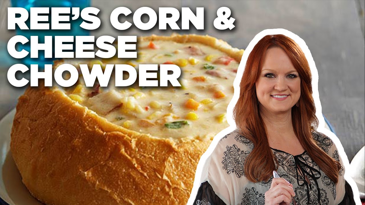Recipe of the Day: Ree's Top-Rated Corn and Cheese Chowder | The Pioneer Woman | Food Network