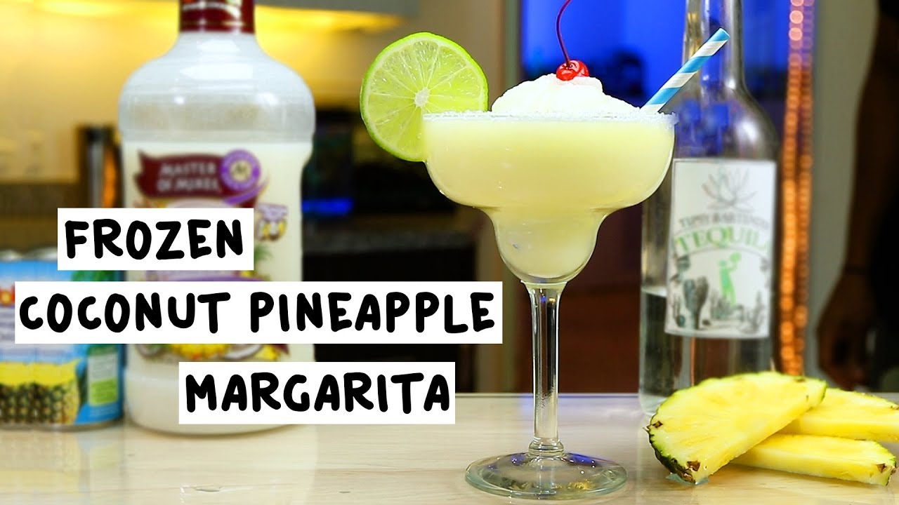 Frozen Coconut Pineapple Margarita