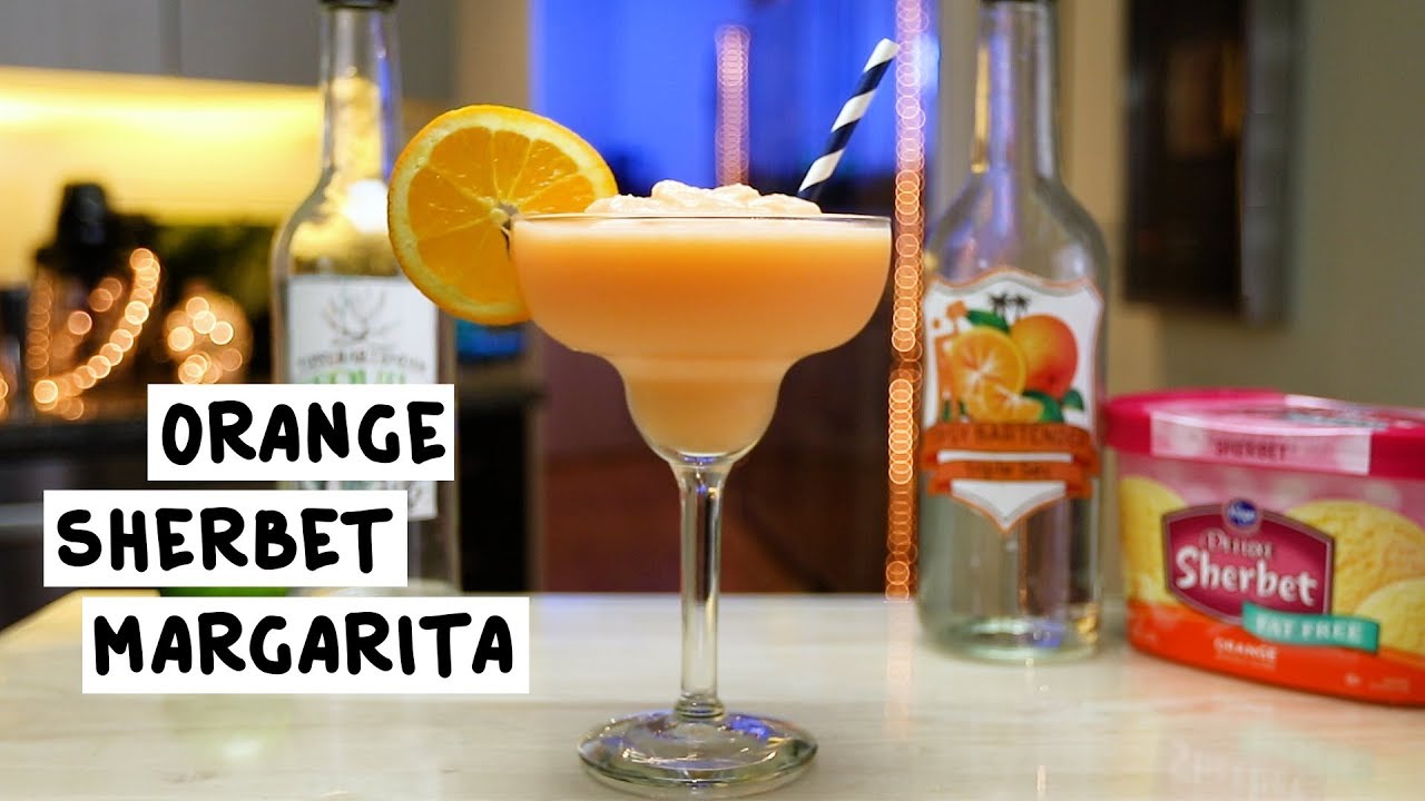 Orange Sherbet Margarita