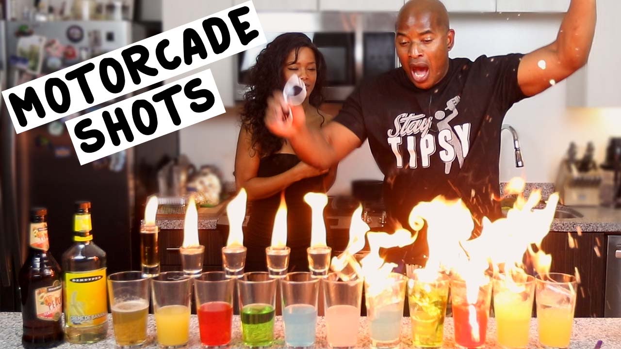 The Motorcade Shots – Tipsy Bartender