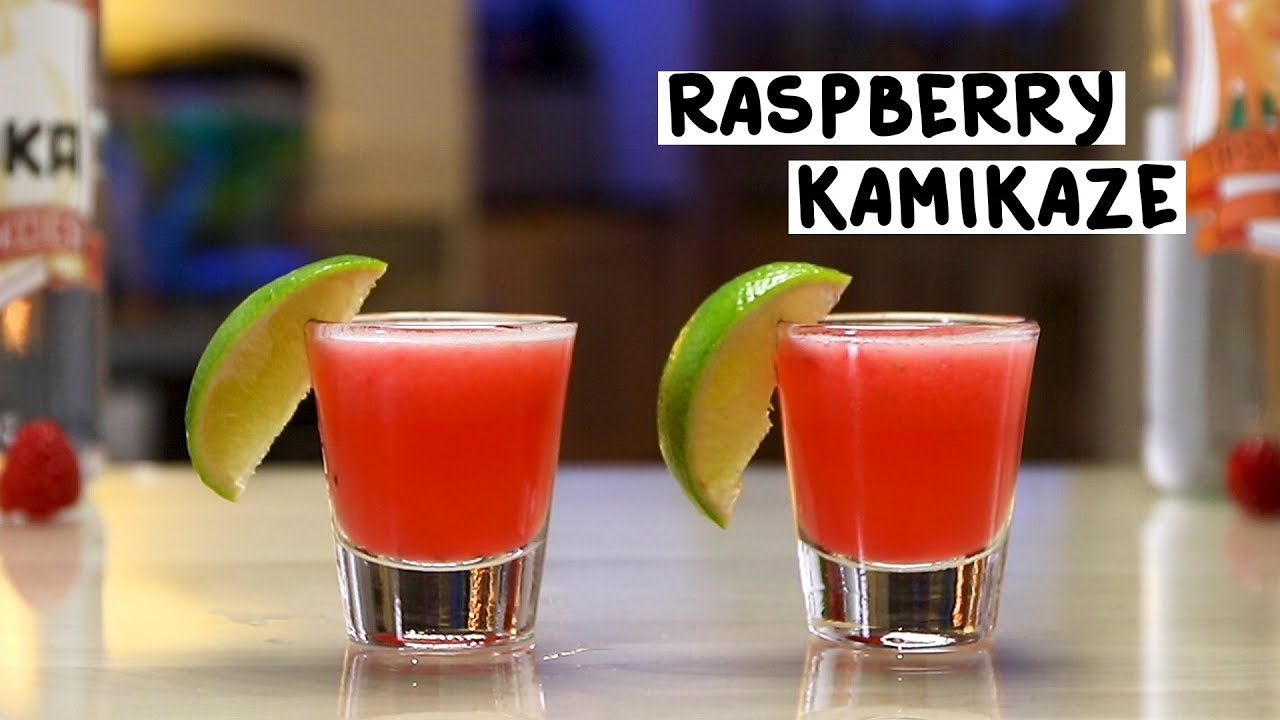 Raspberry Kamikaze – Tipsy Bartender