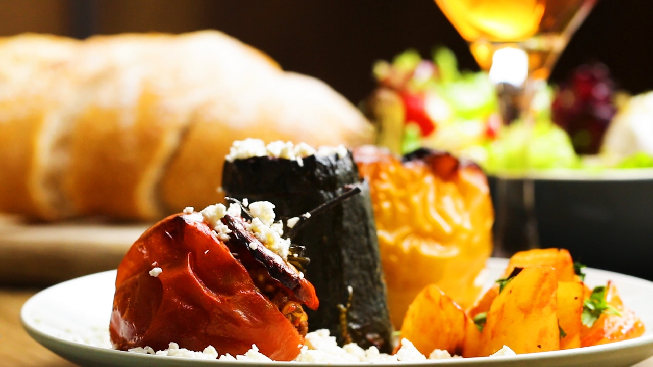 Greek Stuffed Vegetables (Yemista)