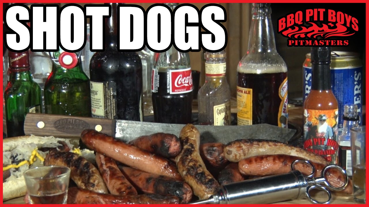 Shot Dog Hot Dogs by the BBQ Pit Boys