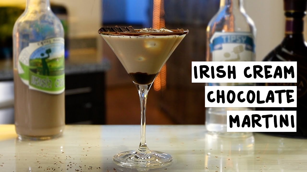 Irish Cream Chocolate Martini
