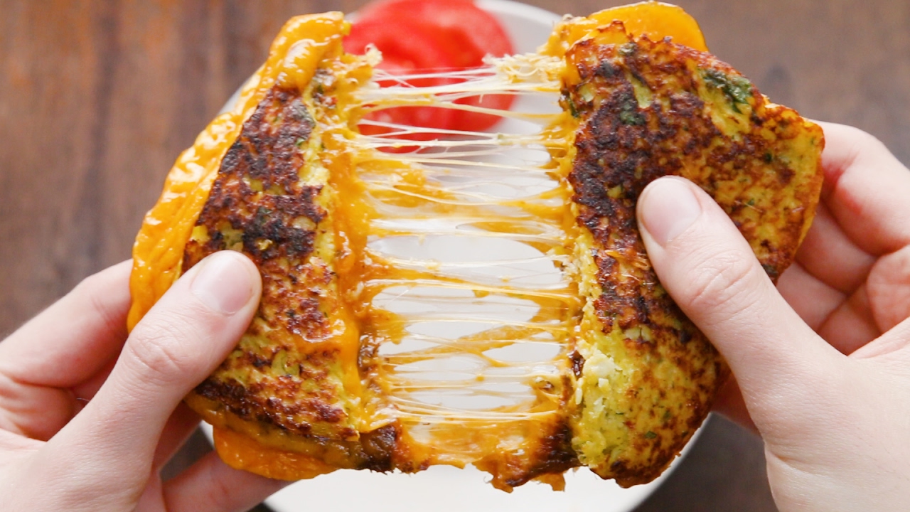 Cauliflower Grilled Cheese